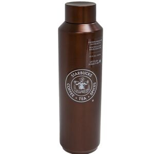 Starbucks Coffee Stainless Steel Water Bottle Pike Place Market 20oz Copper